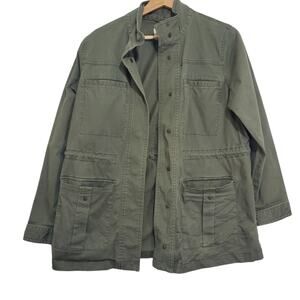 Universal Thread | Adirondack Utility Snap Front Jacket with Drawstring Waist